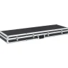 vidaXL Wapenkoffer 118x38x12 cm aluminium zwart