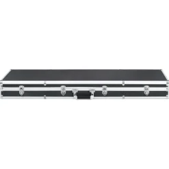 vidaXL Wapenkoffer 118x38x12 cm aluminium zwart