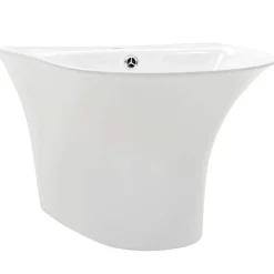 vidaXL Wasbak Wit 47 x 45 x 37 cm Geglazuurd Keramiek