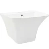 vidaXL Wasbak Wit 53 x 44 x 37 cm Geglazuurd Keramiek