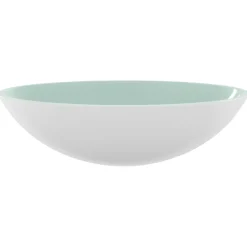 vidaXL Wasbak 50x37x14 cm glas wit