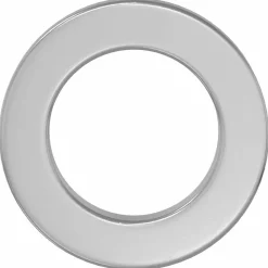 vidaXL Washers 2 pcs Zilver 10 x 10 x 1,2 mm Staal