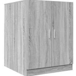 vidaXL Wasmachinekast 71x71,5x91,5 cm grijs sonoma eikenkleurig