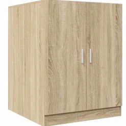 vidaXL Wasmachinekast 70,5x71,5x91,5 cm sonoma eikenkleurig