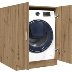 vidaXL Wasmachinekast 70,5x71,5x91,5 cm artisanaal eikenkleurig