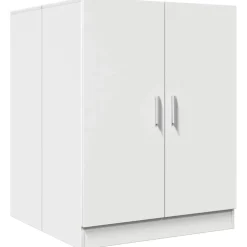 vidaXL Wasmachinekast 71x71,5x91,5 cm wit