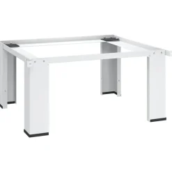 vidaXL Wasmachineverhoger wit