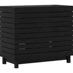 vidaXL Wasmand 88,5x44x76 cm massief grenenhout