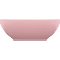 vidaXL Wastafel ovaal 40x33 cm keramiek matroze