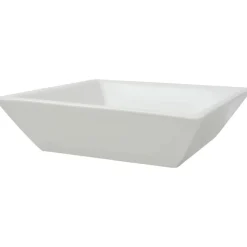 vidaXL Wastafel vierkant wit 41,5x41,5x12 cm keramiek