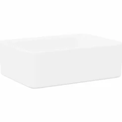 vidaXL Wastafel 40x30x13 cm keramiek wit