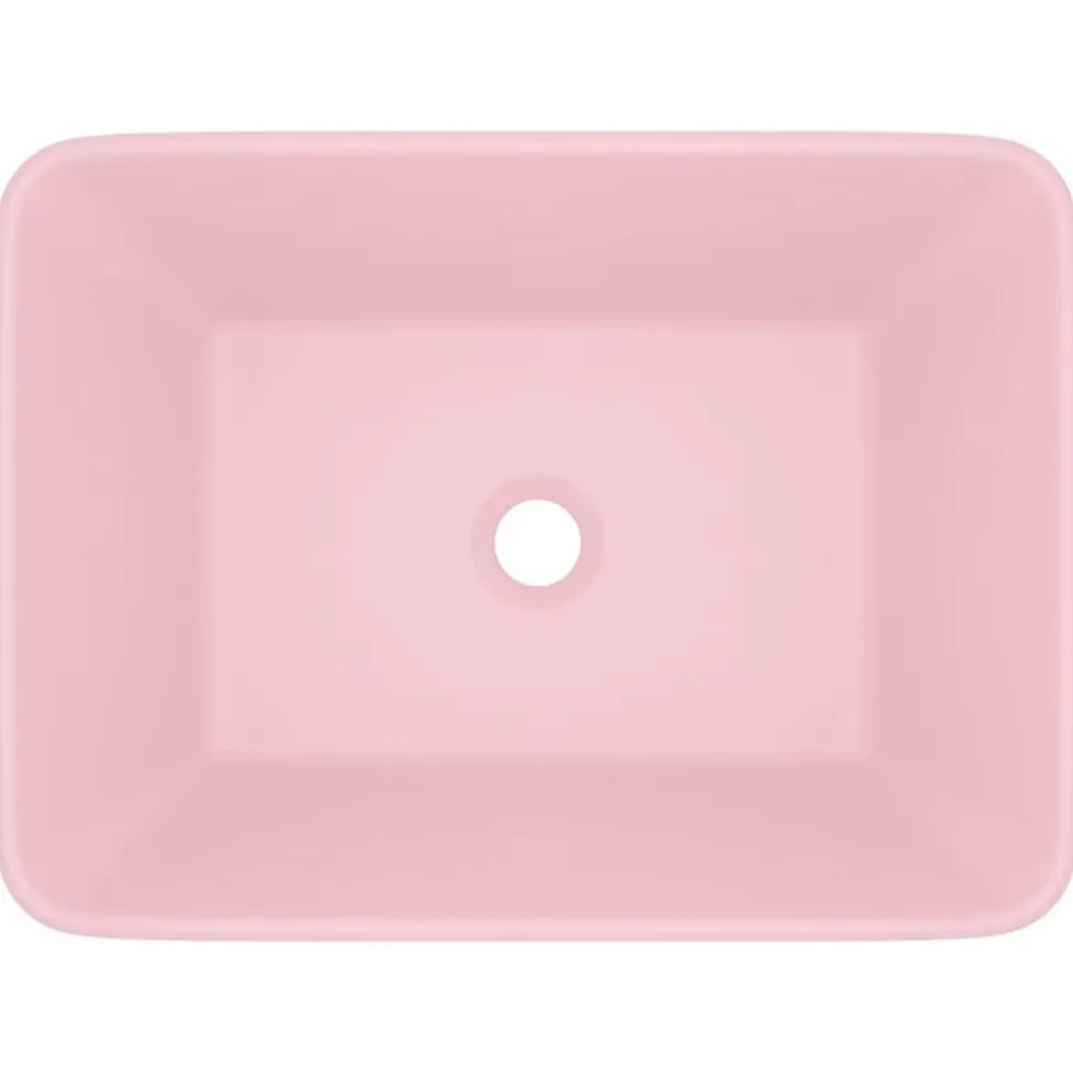 vidaXL Wastafel 41x30x12 cm keramiek matroze