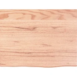 vidaXL Wastafelblad 40x30x2 behandeld massief hout lichtbruin