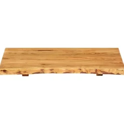 vidaXL Wastafelblad 58x52x2,5 cm massief acaciahout