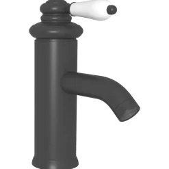 vidaXL Wastafelkraan 130x180 mm grijs