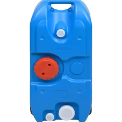 vidaXL Watertank op wielen 40 L blauw