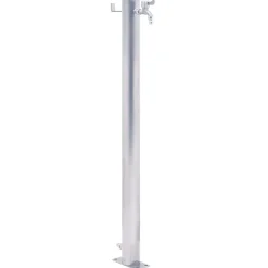 vidaXL Waterzuil rond 40 cm roestvrij staal