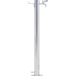 vidaXL Waterzuil rond 40 cm roestvrij staal