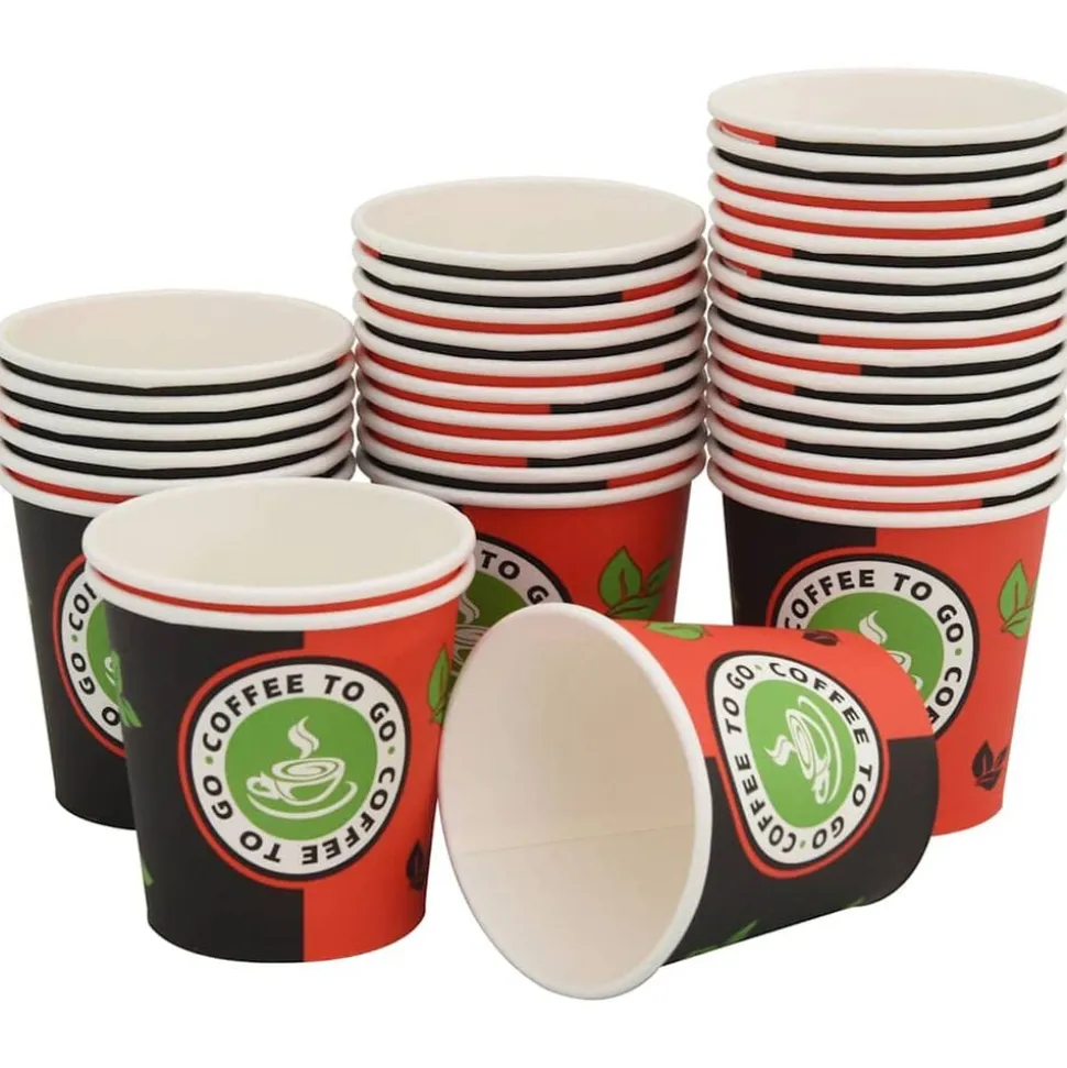 vidaXL Wegwerp koffiebekers papier 120 ml (4 oz) 1000 st
