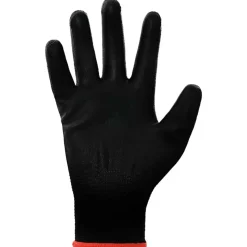 vidaXL Werkhandschoenen 12 pcs Zwart 7 / S Polyester