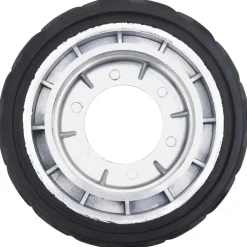 vidaXL Wiel voor neuswiel Ø19,5x10 cm massief aluminium en rubber