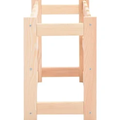 vidaXL Wijnrek voor 12 flessen grenenhout
