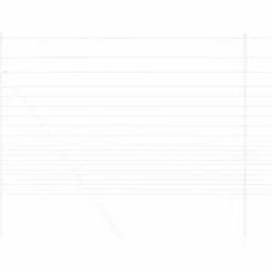 vidaXL Wilde Hek Warm Verzinkt 1000 x 160 x 0.18 cm IJzer