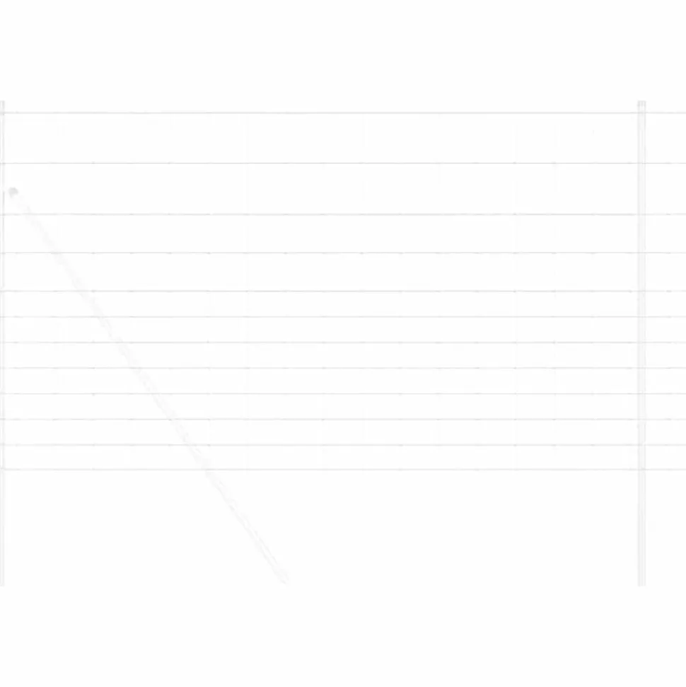 vidaXL Wilde Hek Warm Verzinkt 1000 x 140 x 0,18 cm IJzer