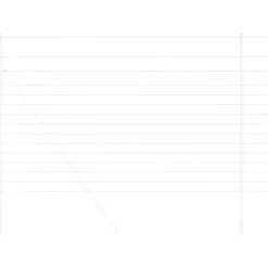 vidaXL Wilde Hek Warm Verzinkt 1000 x 160 x 0,18 cm IJzer