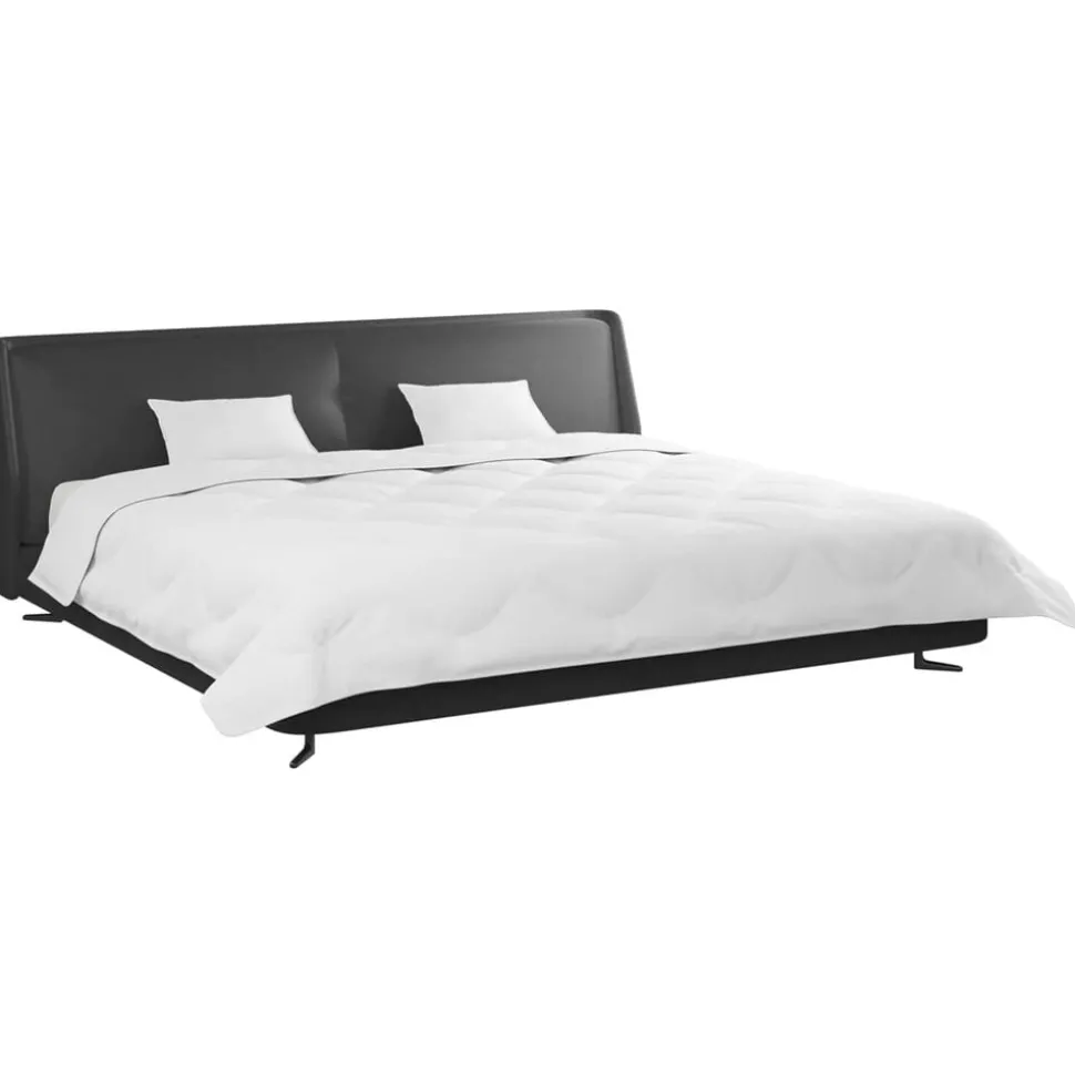 vidaXL Winter Dekbed met kussen 3 pcs Wit Microvezel