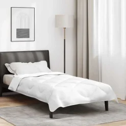 vidaXL Winter Dekbed Wit 200 x 135 x 5 cm Polyester