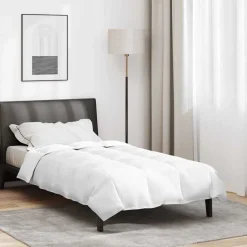 vidaXL Winter Dekbed Wit 135 x 200 cm Veren