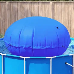 vidaXL Winter Pool Kussen Blauw Ø 220 x 140 cm PVC