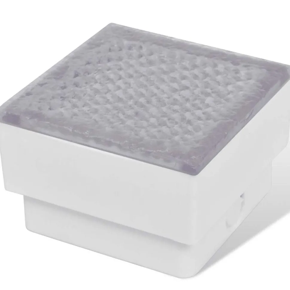 vidaXL 2x LED-lamp verzonken 100x100x68 mm