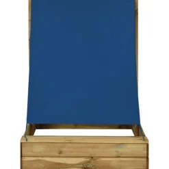 vidaXL Zandbak met dak 160x100x133 cm geïmpregneerd grenenhout