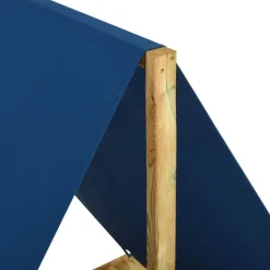 vidaXL Zandbak met dak 160x100x133 cm geïmpregneerd grenenhout