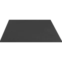 vidaXL Zandbakvoering 120x110 cm zwart