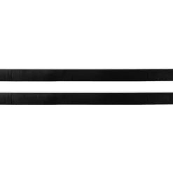 vidaXL Zelfklevende Deurborstels 2 pcs Wit 100 cm Aluminium Legering