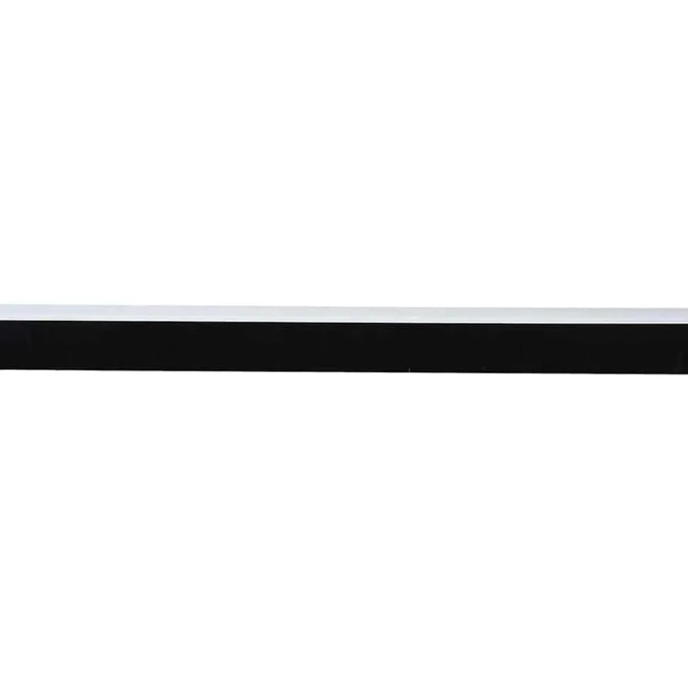 vidaXL Zelfklevende Deurborstels 2 pcs Wit 100 cm Aluminium Legering