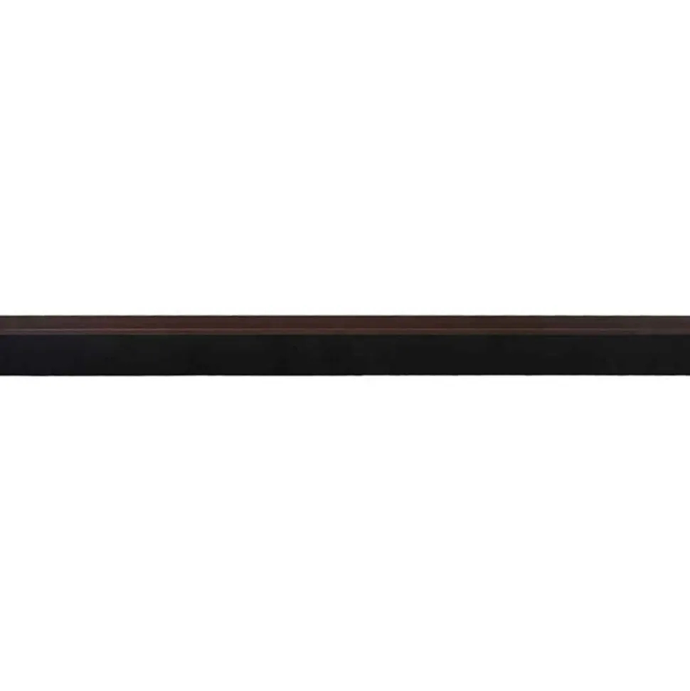 vidaXL Zelfklevende Deurborstels 2 pcs Bruin 100 cm Aluminium Legering