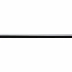 vidaXL Zelfklevende Deurborstels 2 pcs Wit 100 cm Aluminium Legering