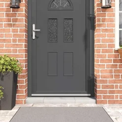 vidaXL Zelfklevende Deurborstels 2 pcs Wit 100 cm Aluminium Legering