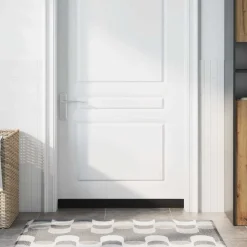 vidaXL Zelfklevende Deurborstels 2 pcs Zilver 100 cm