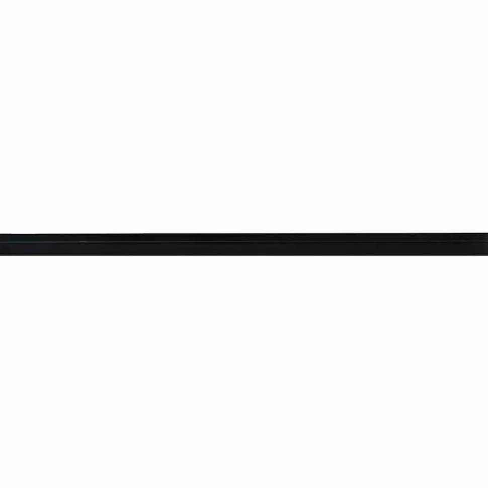 vidaXL Zelfklevende Deurborstels 2 pcs Zwart 100 cm Aluminium Legering