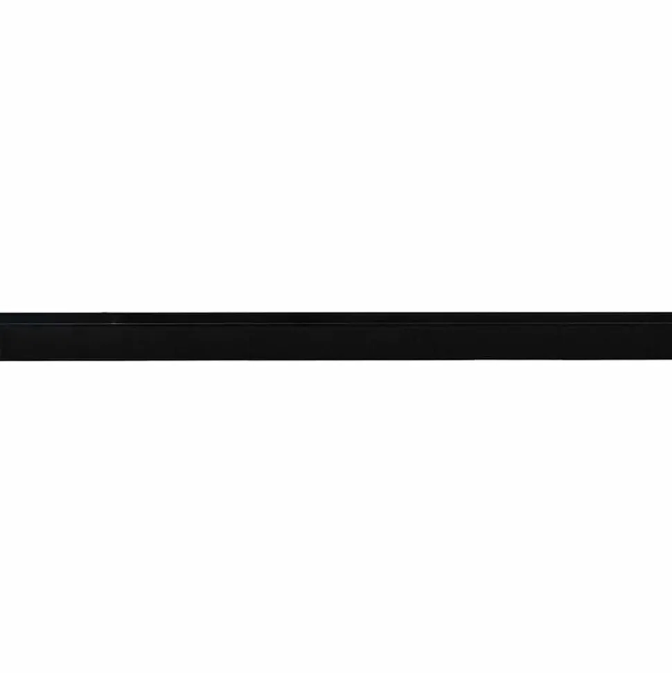 vidaXL Zelfklevende Deurborstels 2 pcs Zwart 100 cm Aluminium Legering