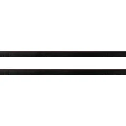 vidaXL Zelfklevende Deurborstels 2 pcs Bruin 100 cm Aluminium Legering
