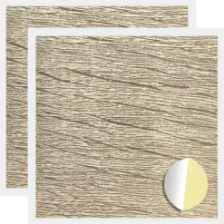 vidaXL Zelfklevende Schroefhoes 2 pcs Sonoma Eiken Ø 20 x 0,5 mm