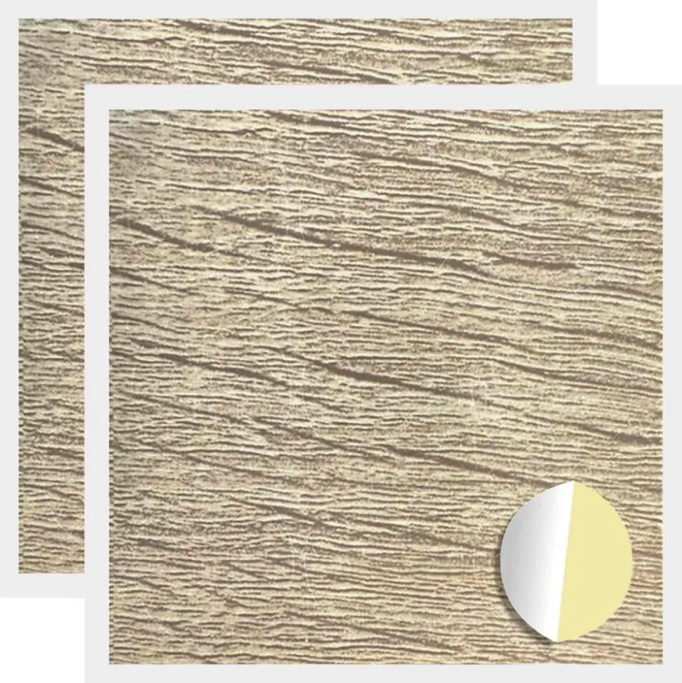 vidaXL Zelfklevende Schroefhoes 2 pcs Sonoma Eiken Ø 20 x 0,5 mm