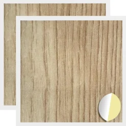 vidaXL Zelfklevende Schroefhoes 2 pcs Artisan Eiken Ø 20 x 0,5 mm