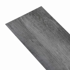 vidaXL Zelfklevende Vloerplank 32 pcs Glanzend Grijs 4,46 m² PVC